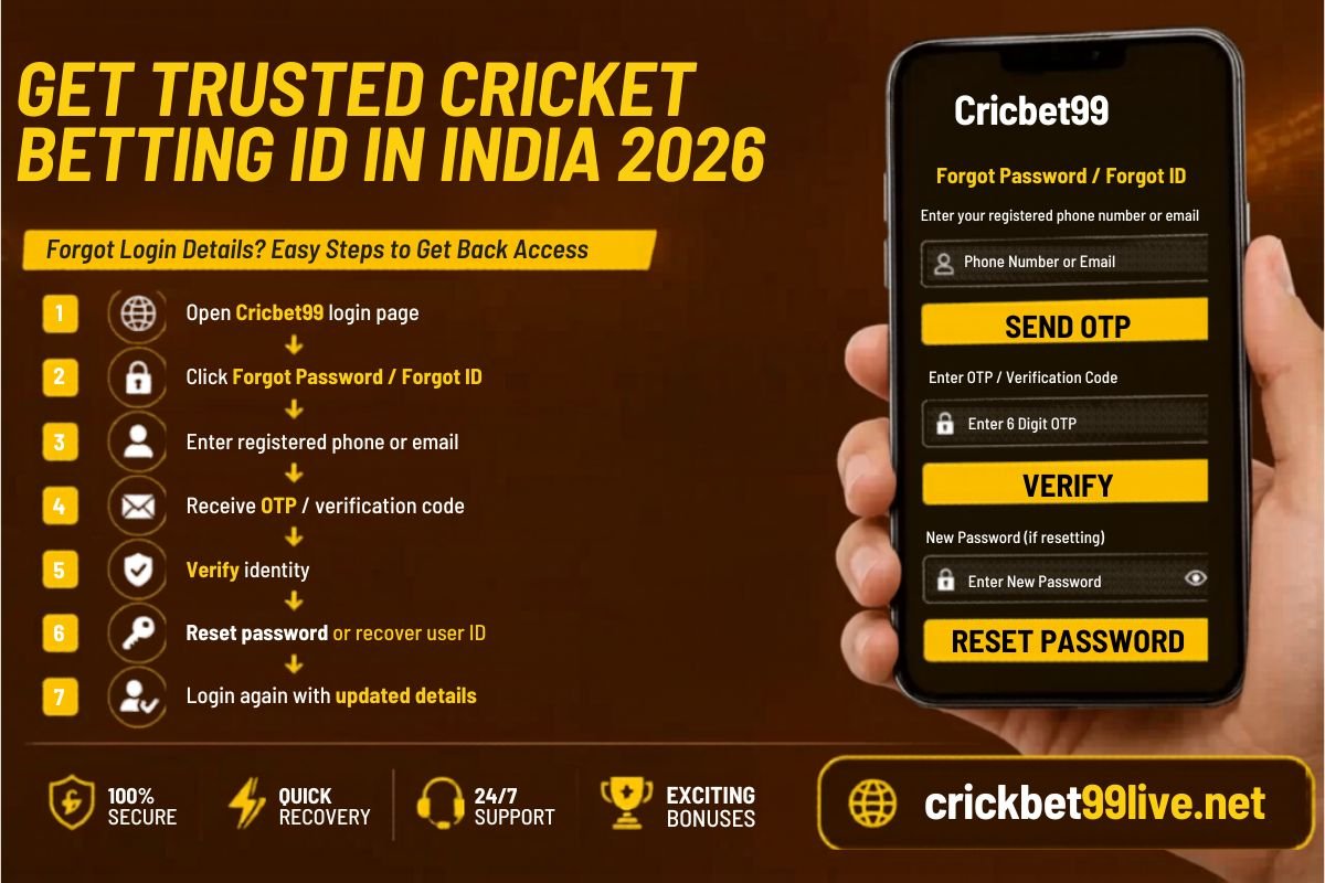 Get Trusted Cricket Betting ID in India 2026